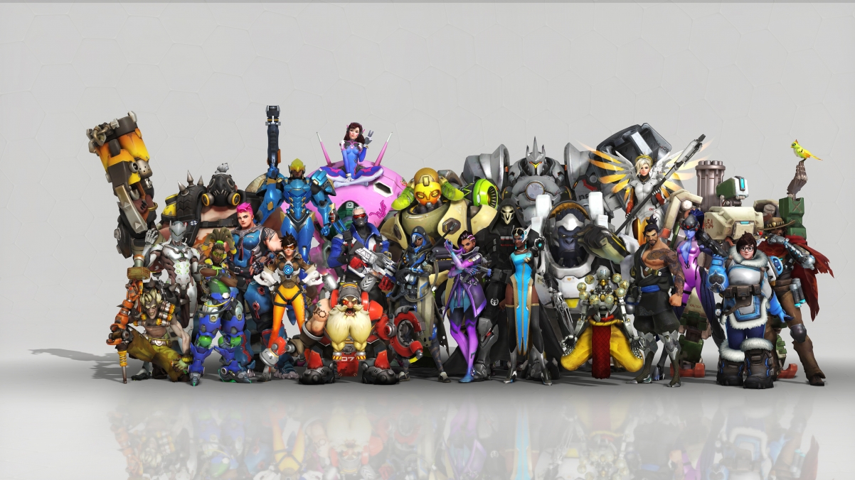 Overwatch Characters 4K Wallpaper