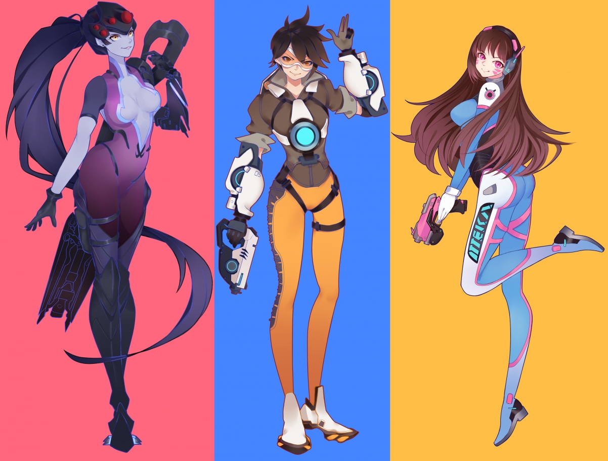 Overwatch Widowmaker Tracer dv