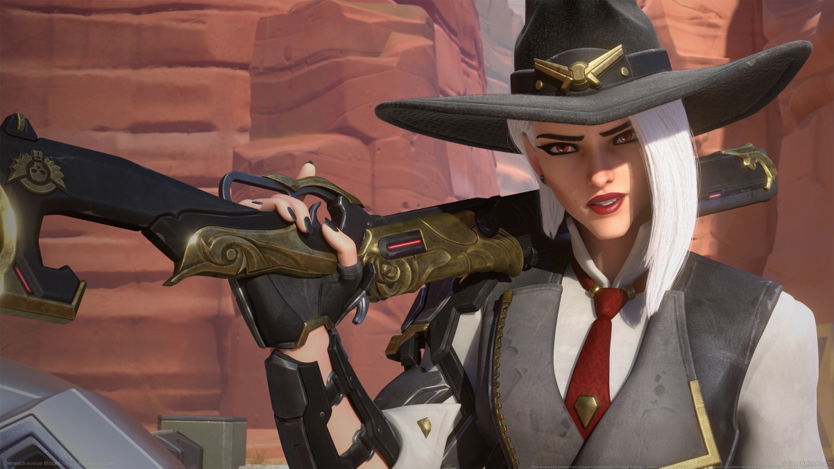 Overwatch Ashe 4k Wallpaper
