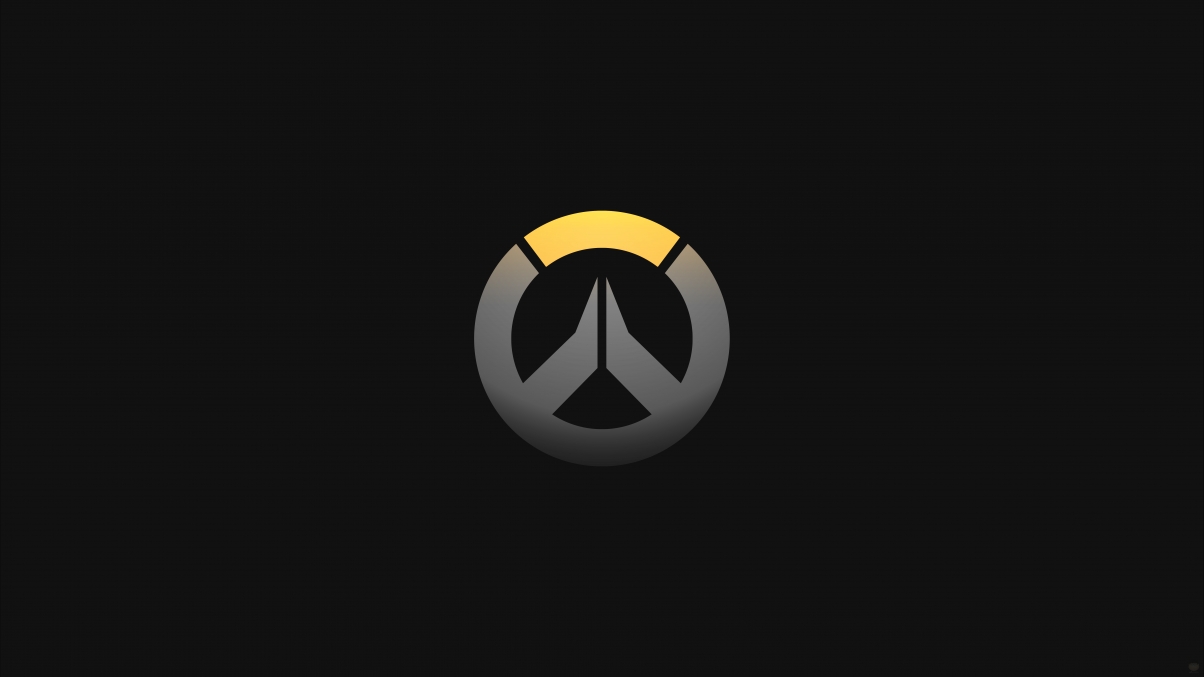 Overwatch logo 8K game wallpaper