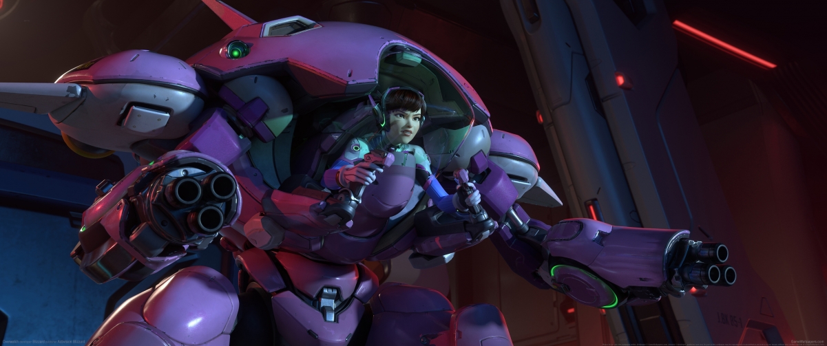 Overwatch dva 3440x1440 tour
