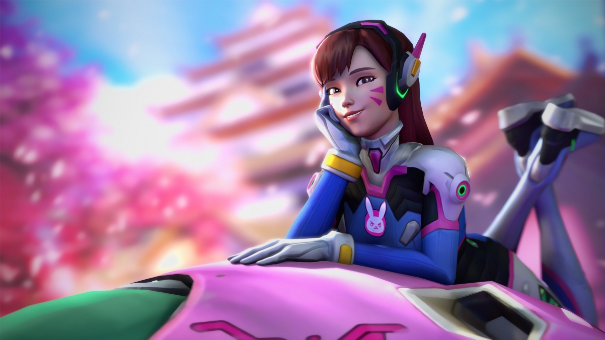 Overwatch d.va 4k wallpaper