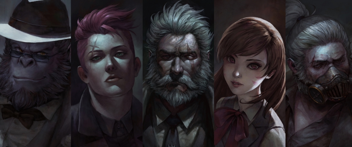 Overwatch 4k original painting HD wallpaper