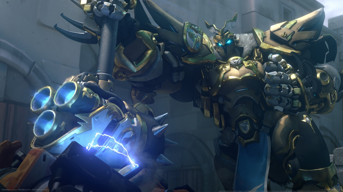 Overwatch 4k original painting wallpaper