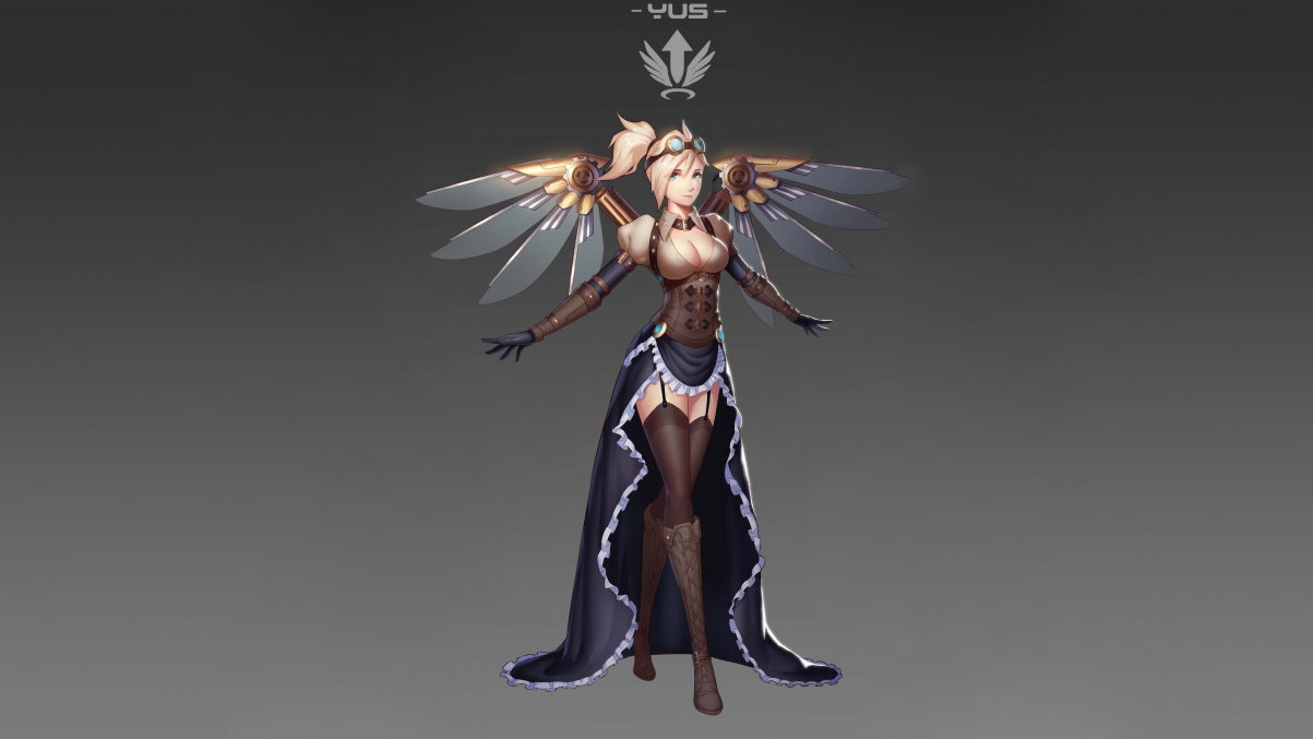 Overwatch Angel Beauty 5K Game