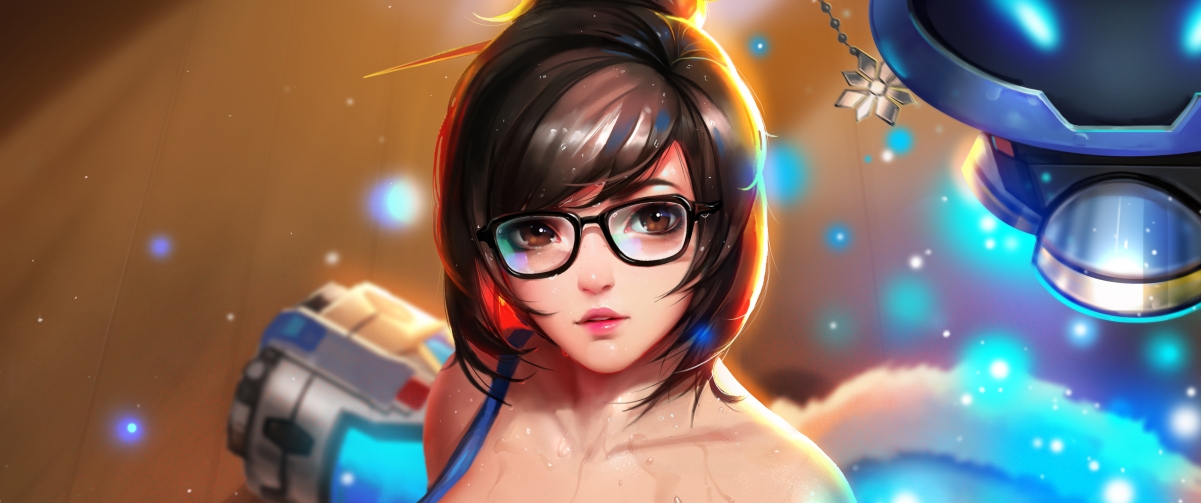 Overwatch Mermaid Screen Wallpaper