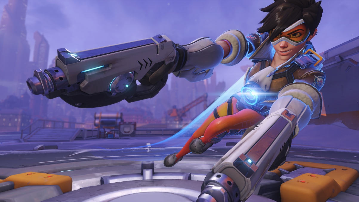 Overwatch Tracer 5K Wallpaper