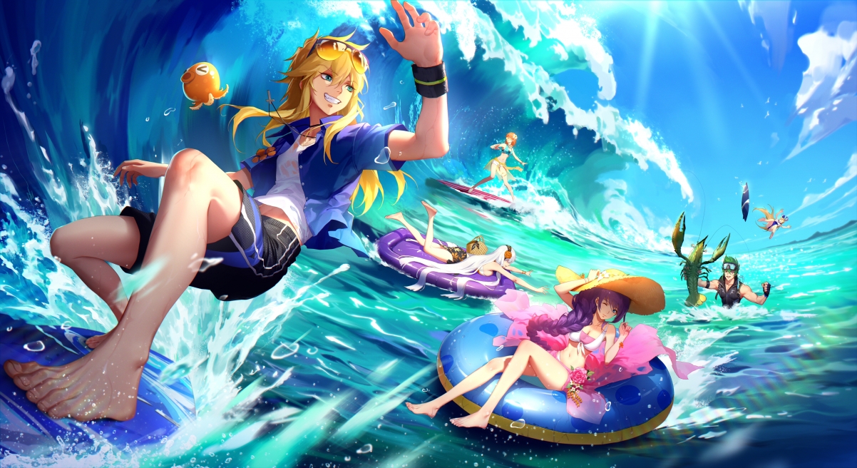 Saint Seiya Mobile Surfing Beauty