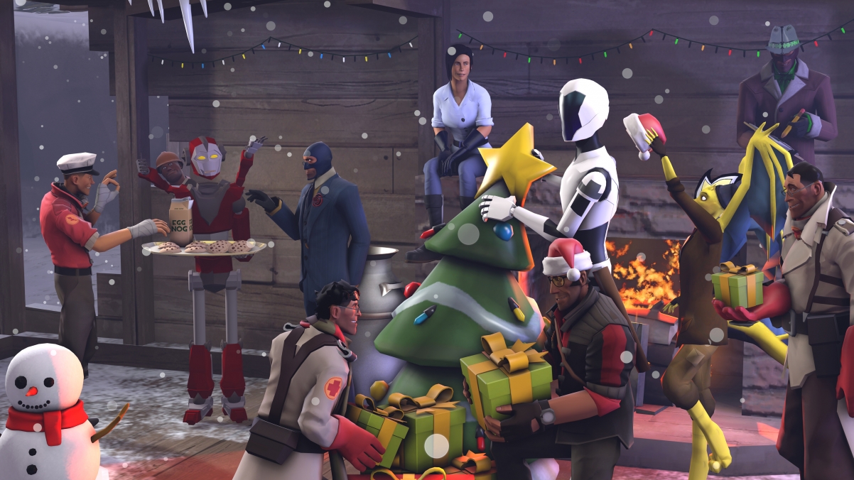 Christmas Game 4K Wallpaper