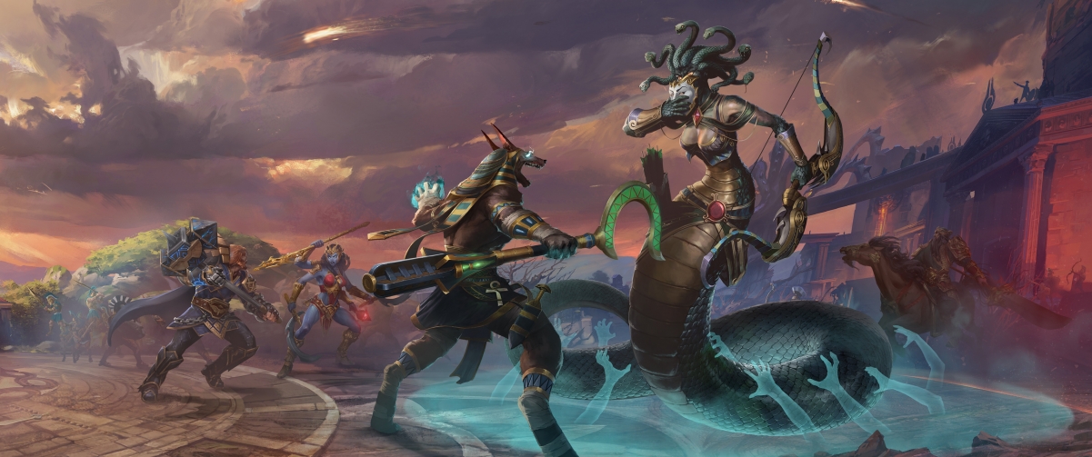 Smite with fish screen wallpaper