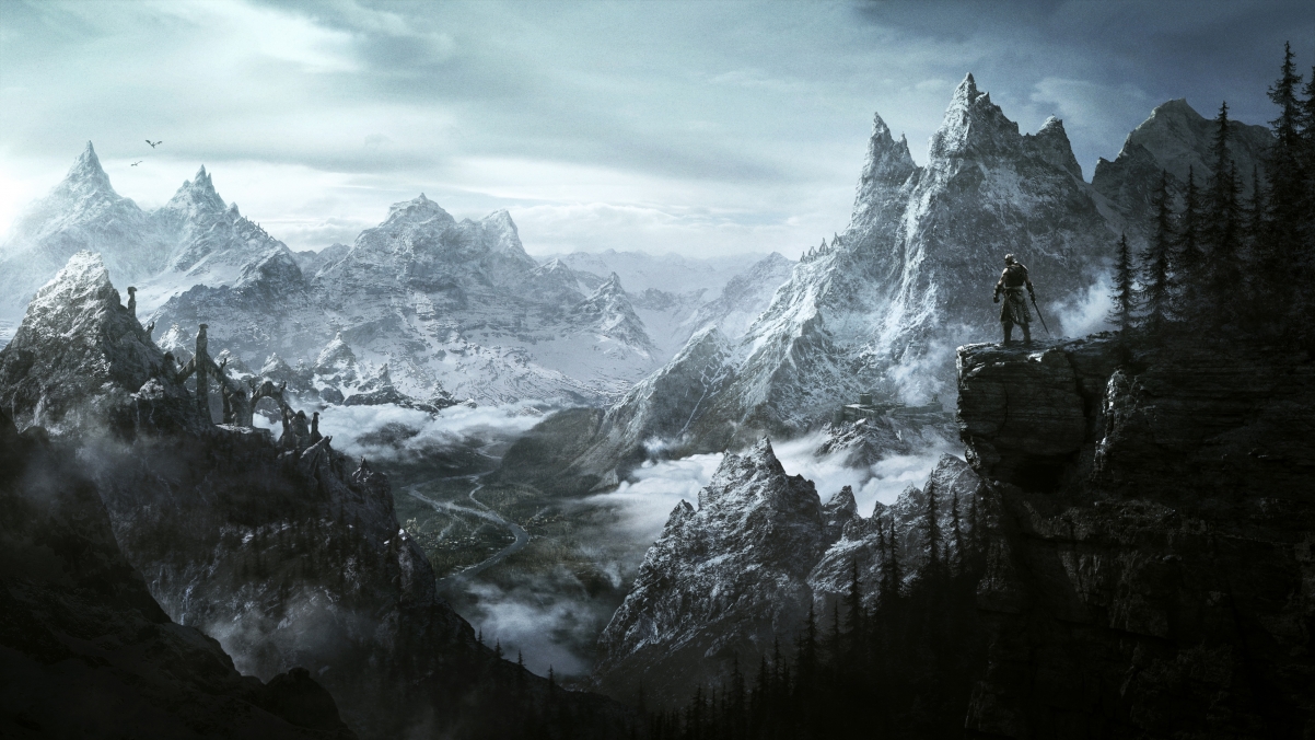 The Elder Scrolls 5 Skyrim 4K Game Wallpaper