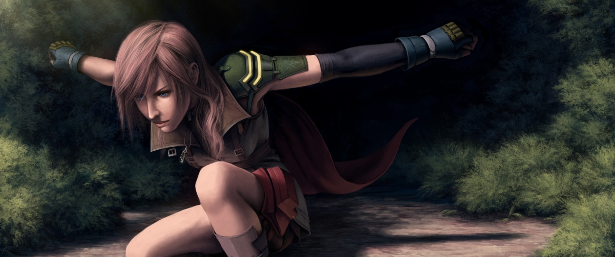 Forest, girl, final fantasy 3440