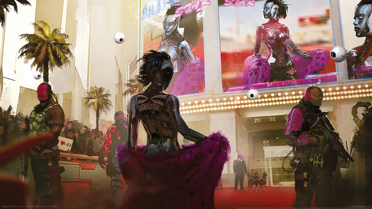 Cyberpunk 2077 game 4k computer