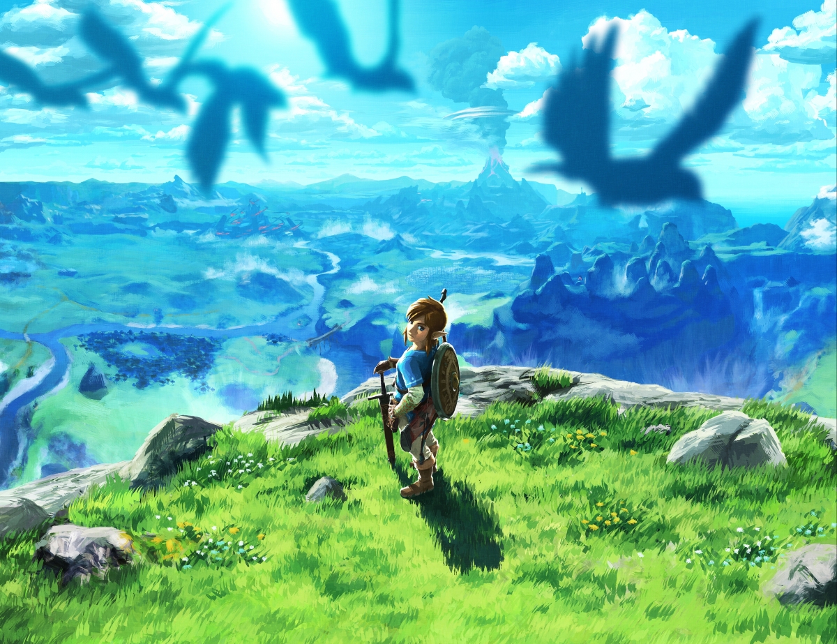 The Legend of Zelda Breath of the Wild 4K Wall