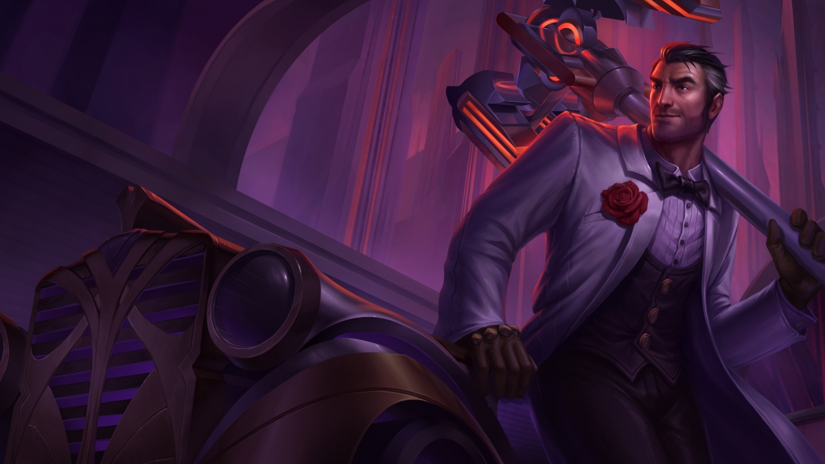 Gentleman Rose LOL League of Legends original