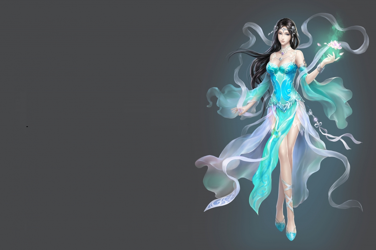 Girl Art Fantasy Game 4K Wallpaper