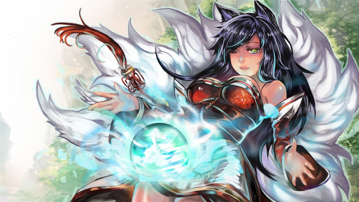 Girl ear fox lol hero