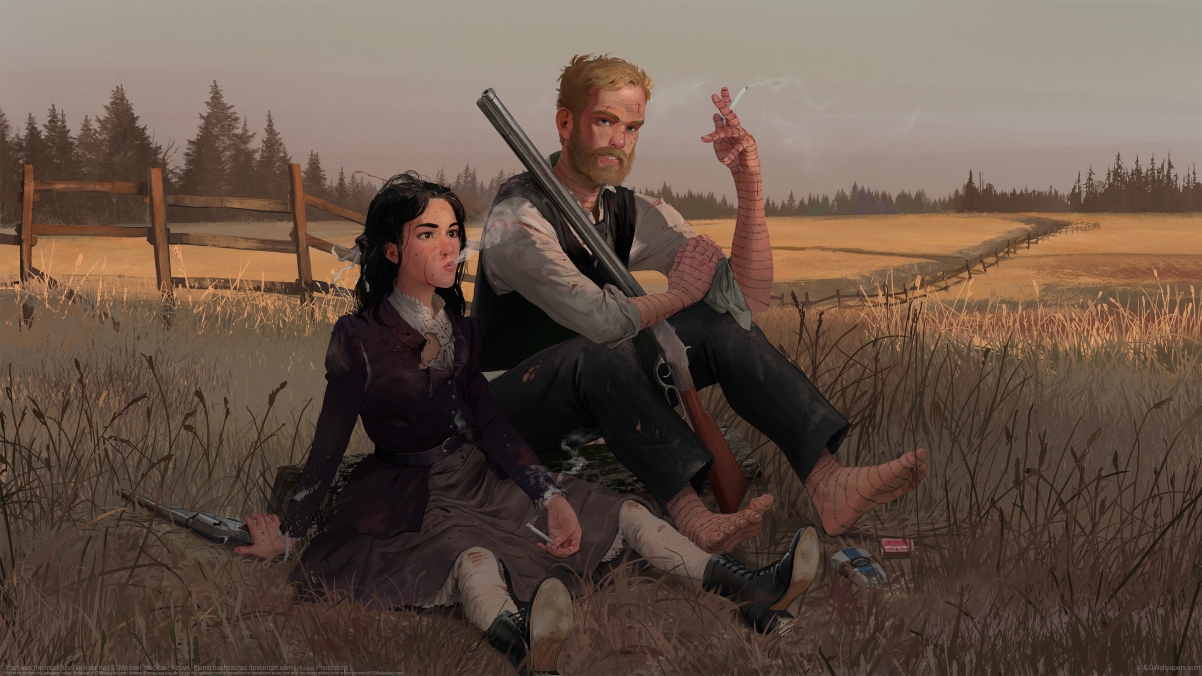 Happy farm 4k wallpaper