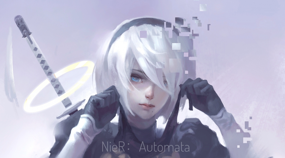 Nier Game Era 2B Game Characters