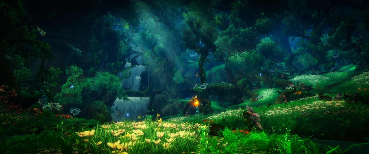 World of Warcraft game scenery 3440x1