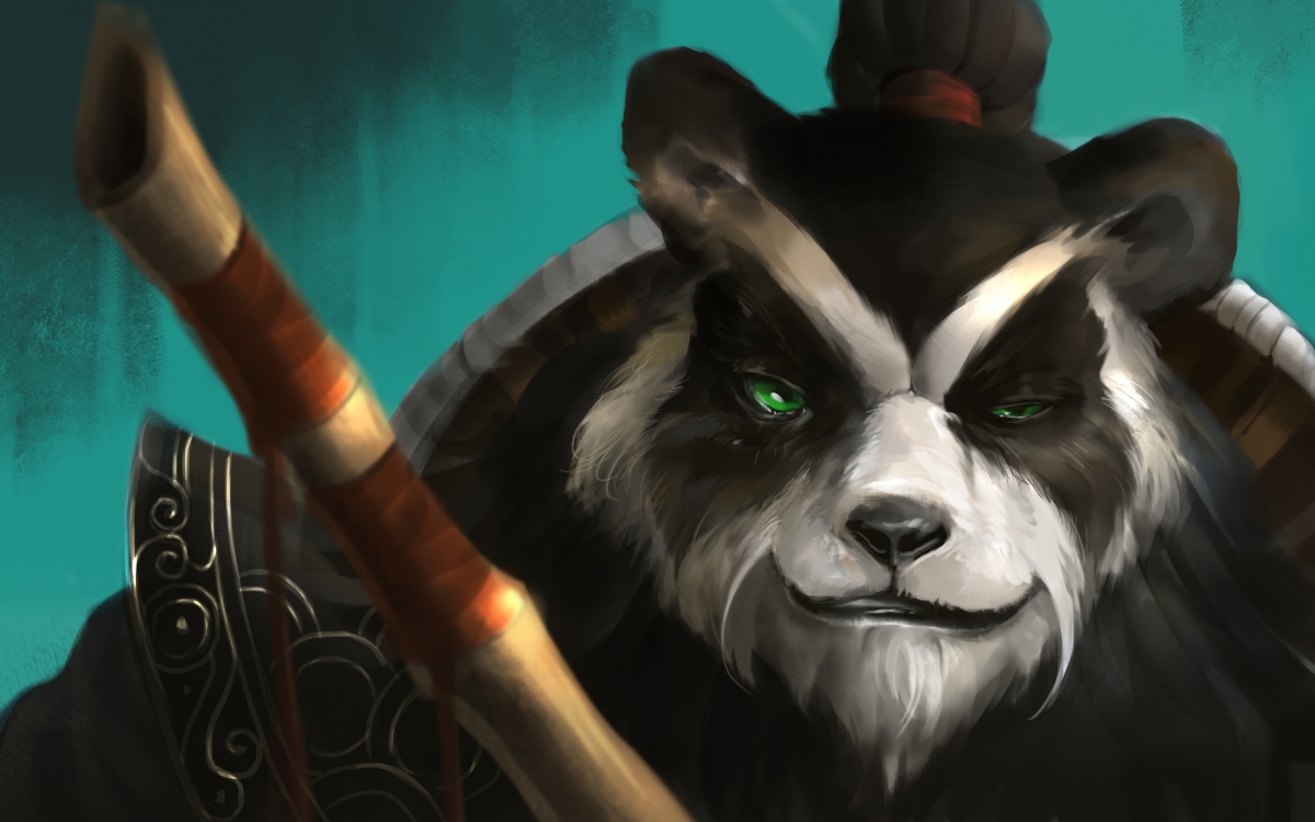 World of Warcraft Pandaren 4K Wallpaper