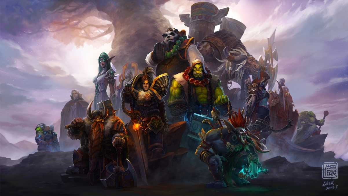 World of Warcraft Characters 4K Game Wallpaper