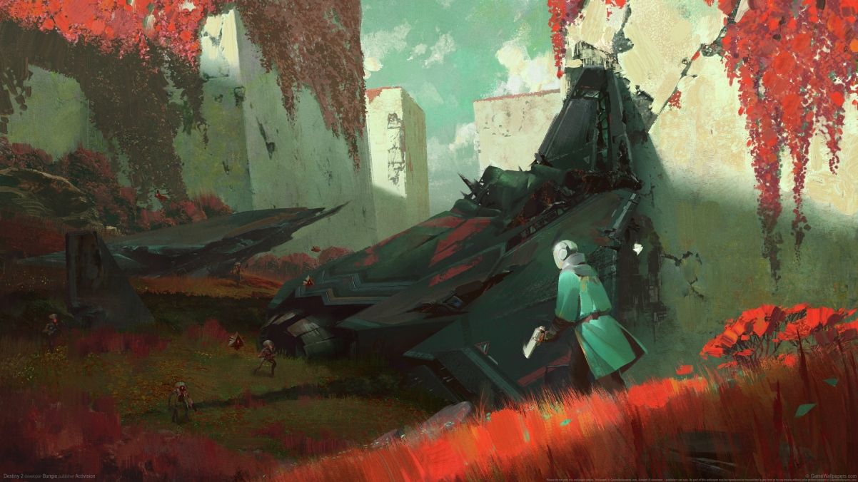 Destiny 2 game original painting 4k wallpaper