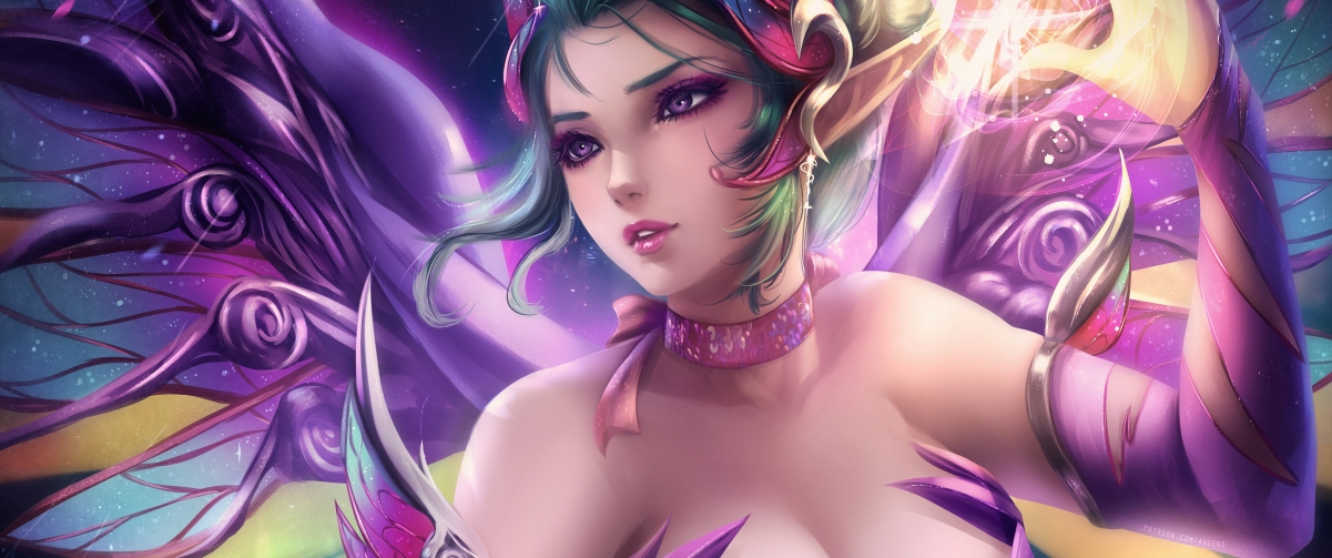 Beauty Fairy Goddess 3440x144