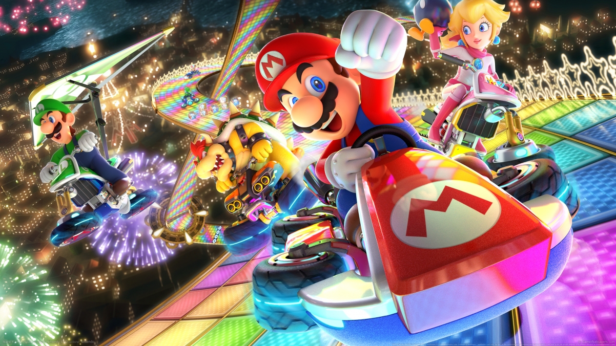 Mario Kart 8 Deluxe Edition 4k Wallpaper