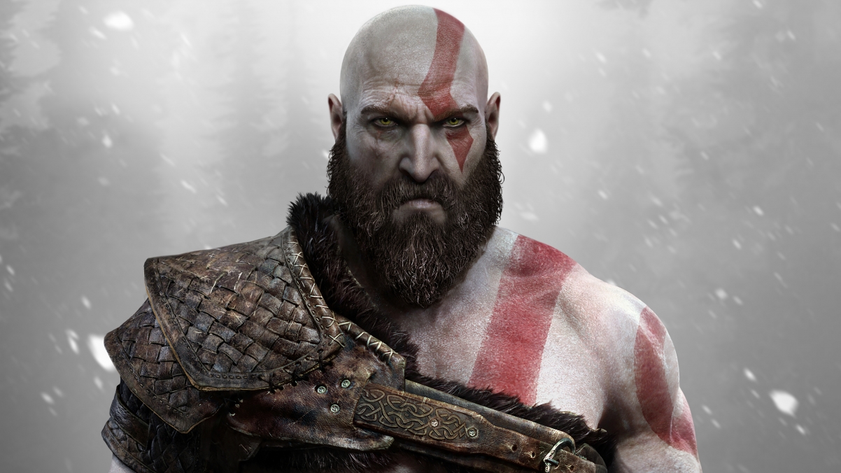 Kui Ye Kratos God of War 4K Wallpaper