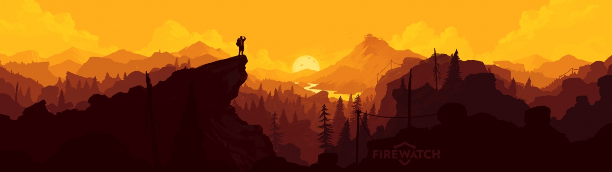 Fire Watcher 3840x1080 Game Wallpaper