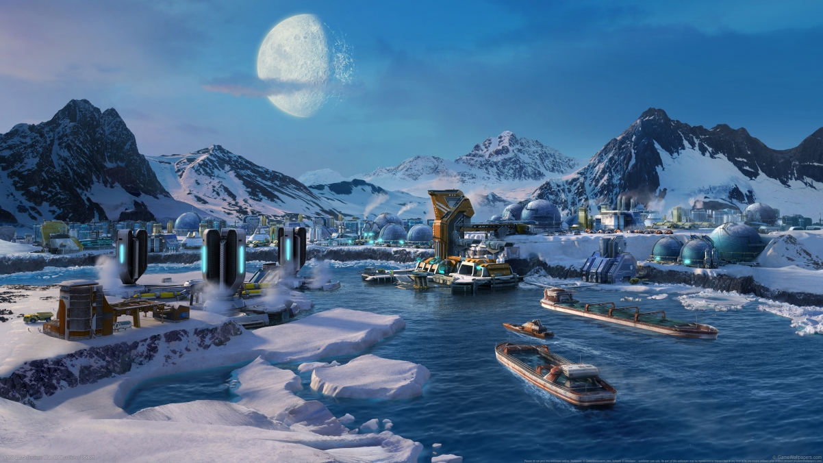 Anno 2205 4k game wallpaper