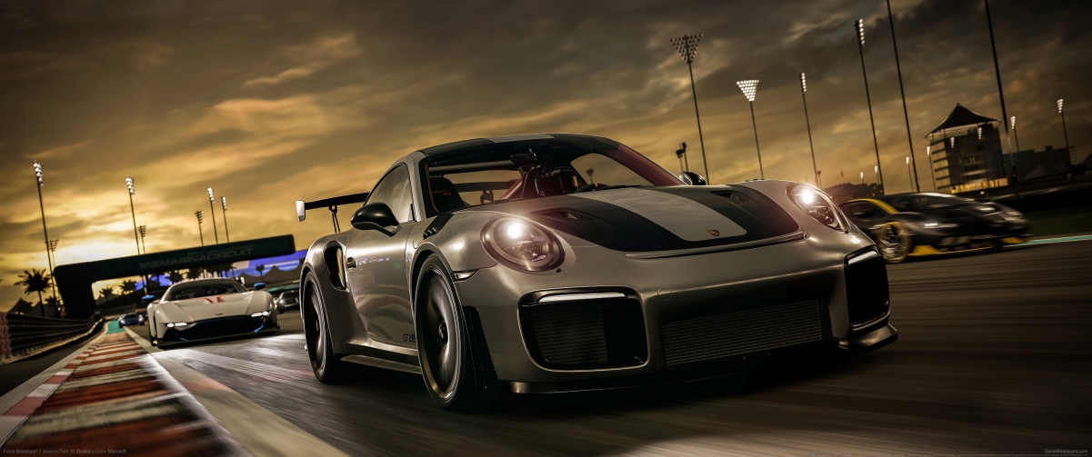 Forza Motorsport 7 curved screen computer 344