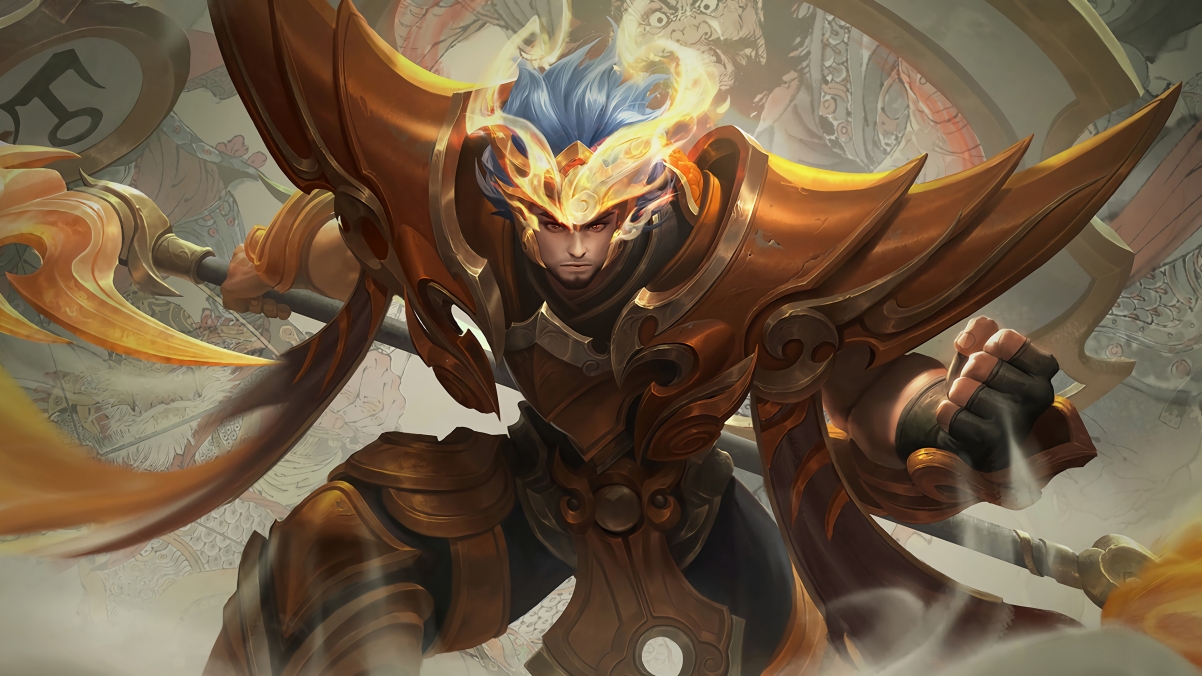 Tiger Soul Zhang Fei King of Glory 4k Wallpaper