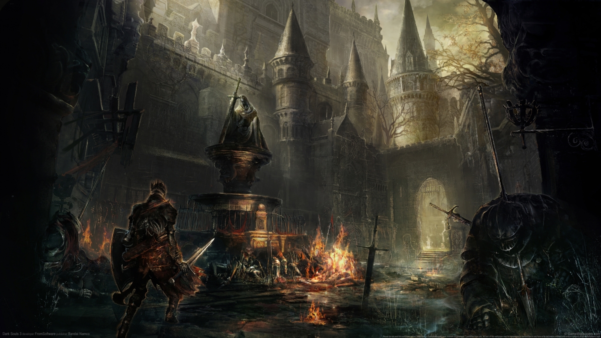 Dark Souls 3 Original Painting 4k Wallpaper