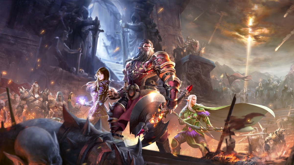 Bright continent 4K game wallpaper