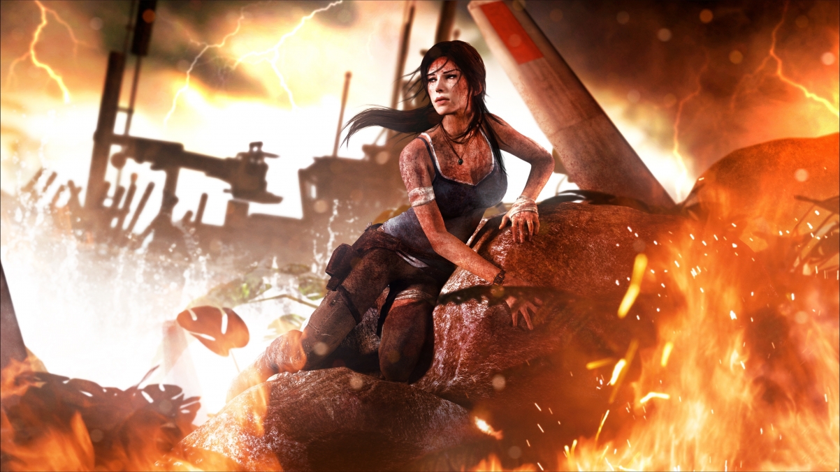 Tomb Raider Fire Lara Croft