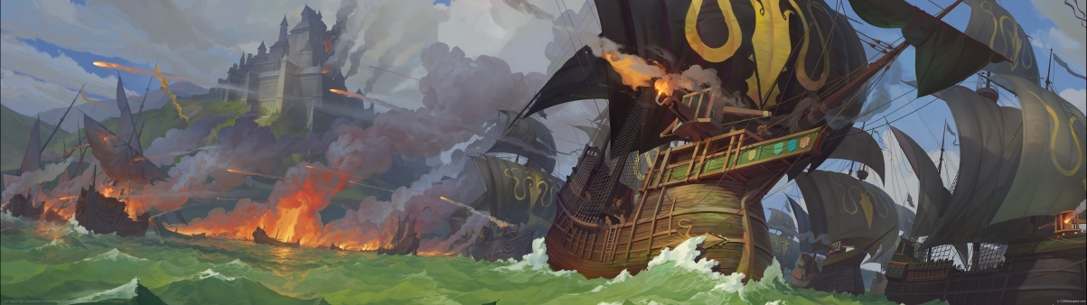 Great Sea Sailing War 5120x14