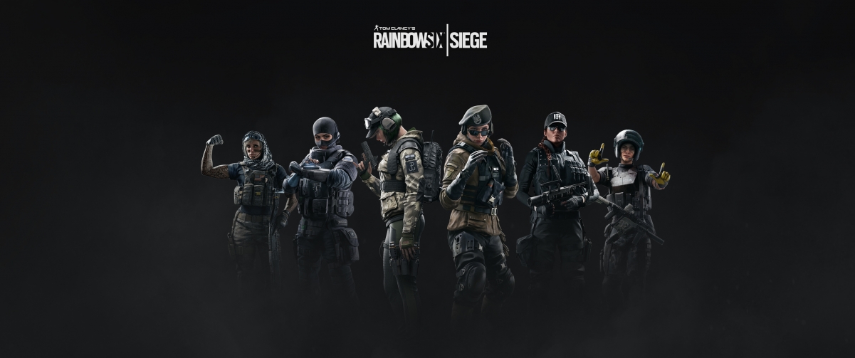 Rainbow Six With Fish Screen Wallpaper 3440