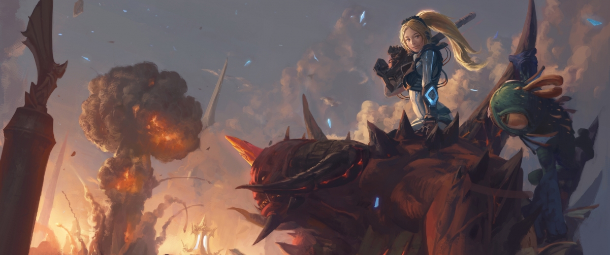 Blizzard Games Cute Goddess 3440x1