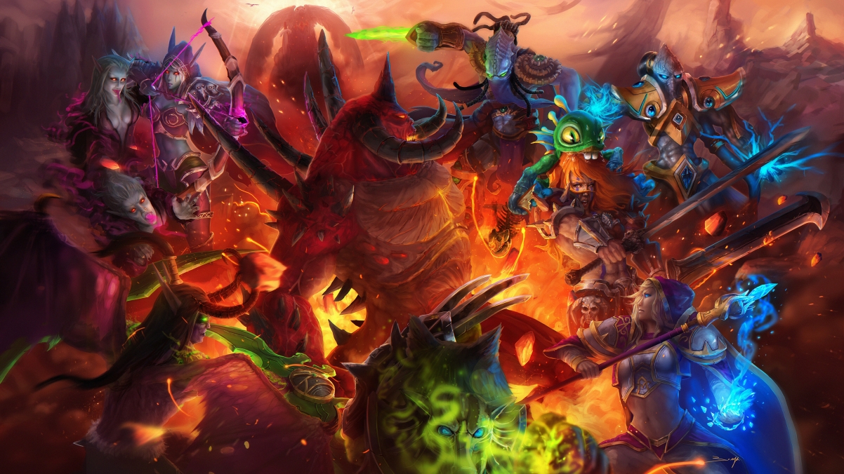 Blizzard hero 4k wallpaper