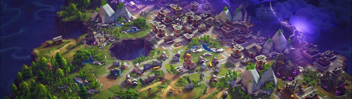 Fortnite map 5120x1440 tour