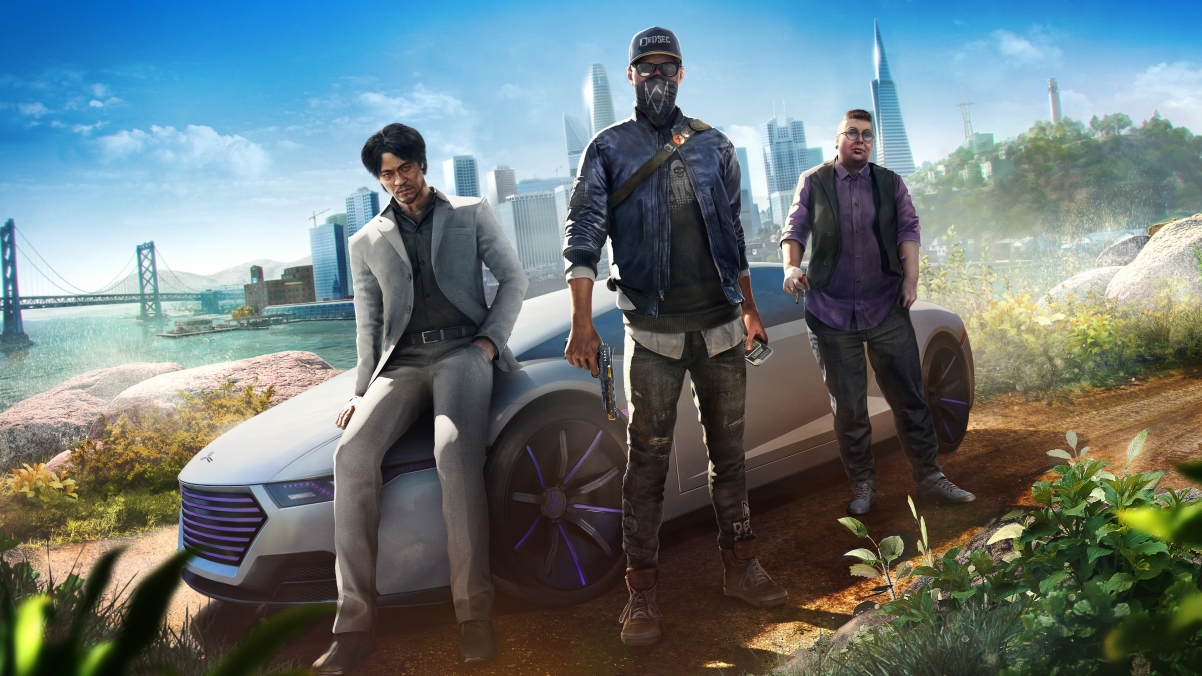 WATCH DOGS 2 watchdog 4K wall