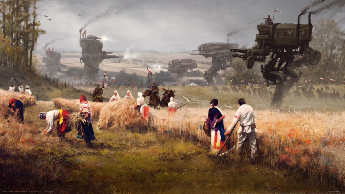 Scythe 4k game wallpaper