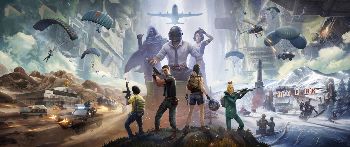 pubg jedi survival eat chicken peace