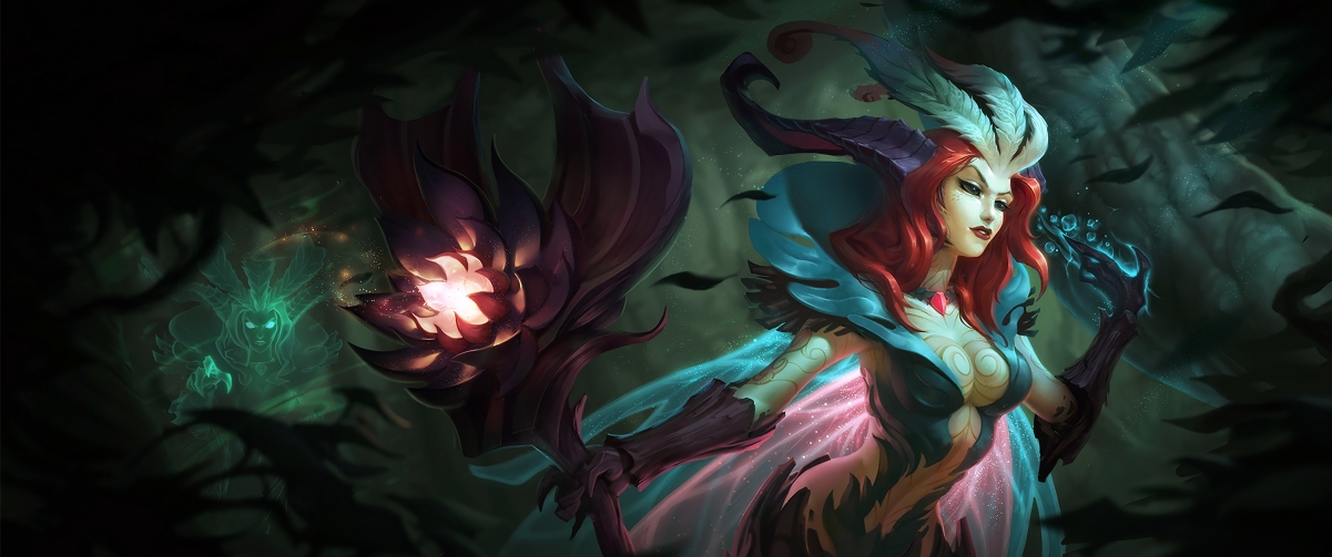 LOL Elder Forest Skin 3440x14