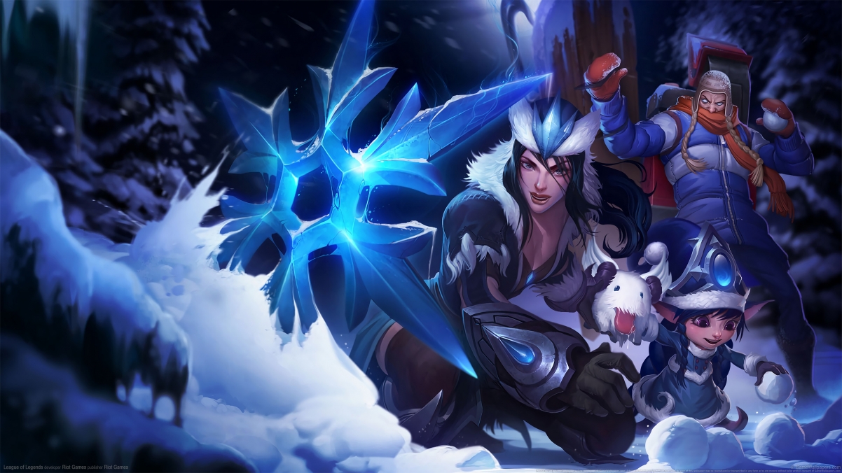 lol League of Legends Christmas Eve Ice