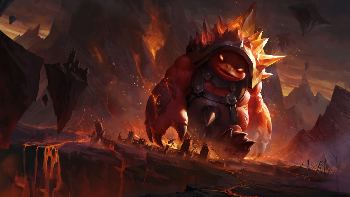 LOL League of Legends Armored Dragon Turtle Land