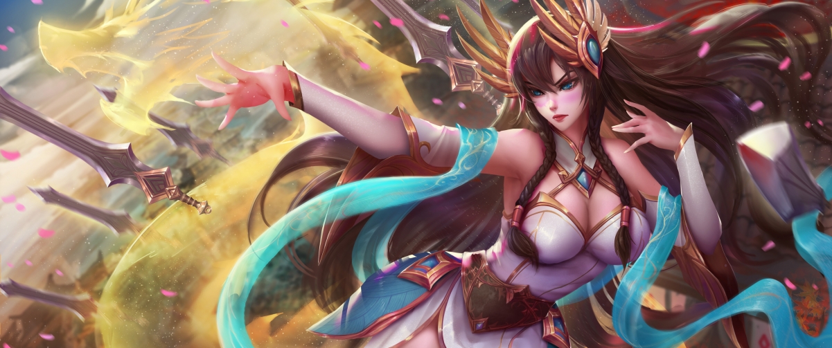 LOL League of Legends beauty hero Yi Rui