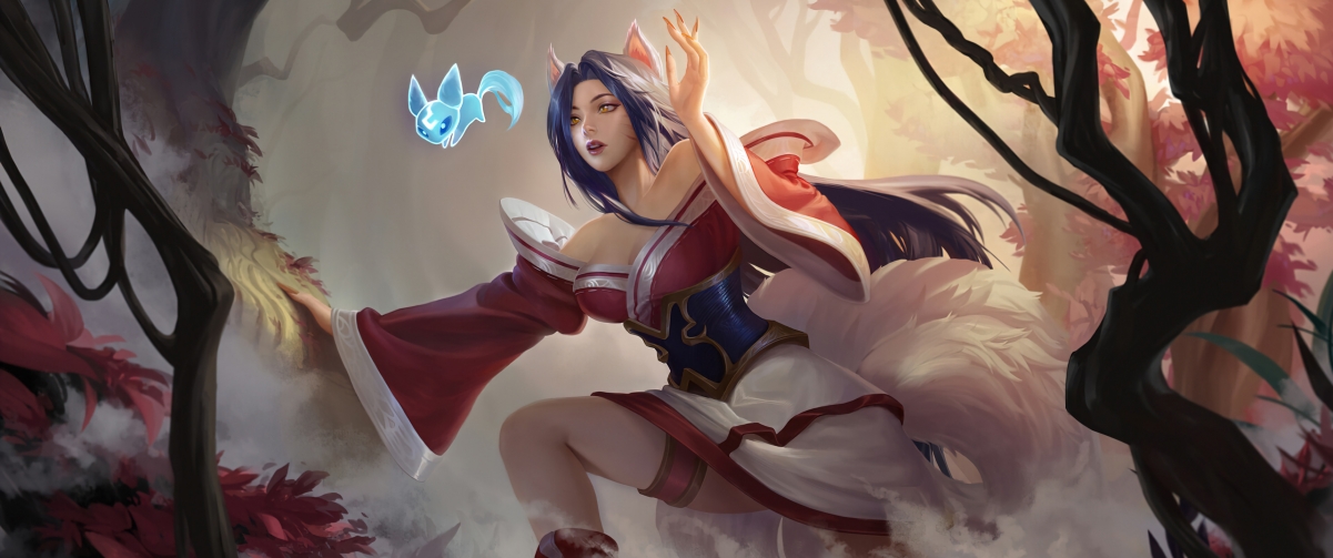 lol League of Legends Nine Tailed Demon Fox Original